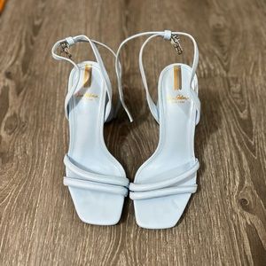 Sam Edelman Kia Block Heels in baby blue